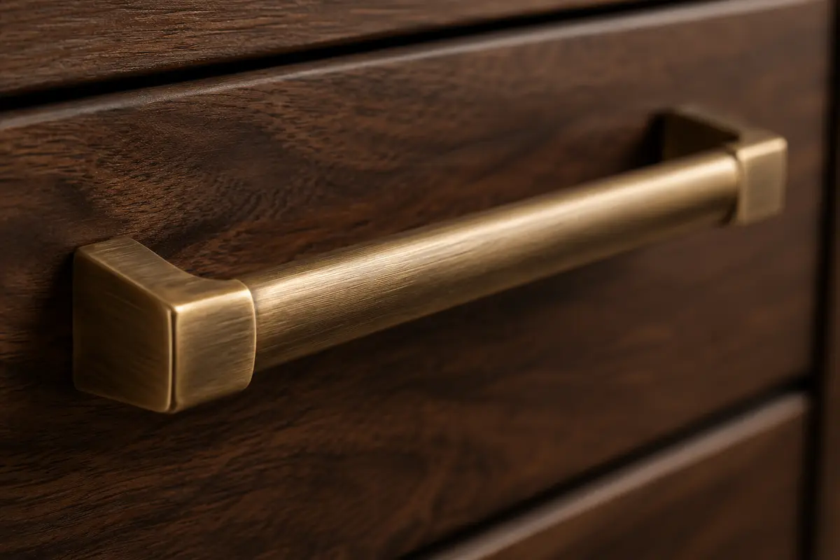 Refined cabinet hardware