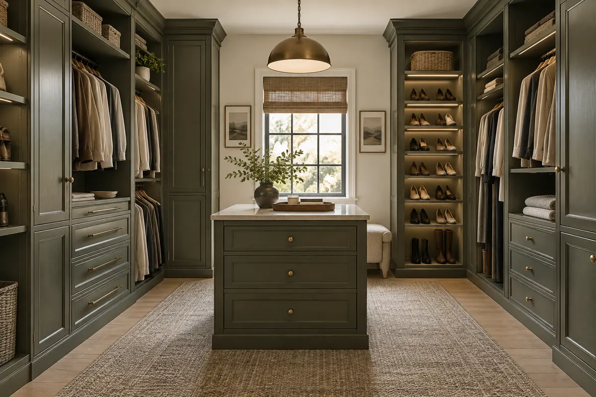 Walk-in closet