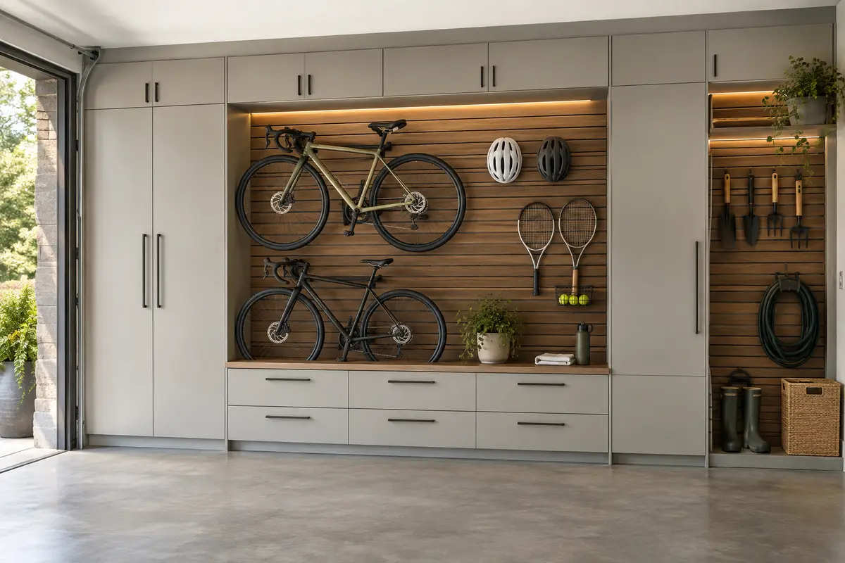Garage wall storage inspiration